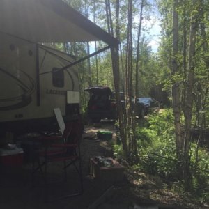 This is our new lot for this year up here in Canada at Arnault Lake, Alberta