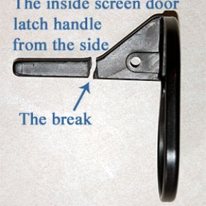 The broken original latch