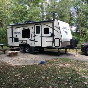 Our new trailer! We love it!