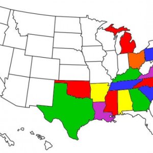 RV Visited States