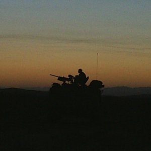 Iraq Guard Post at FOB Roughrider