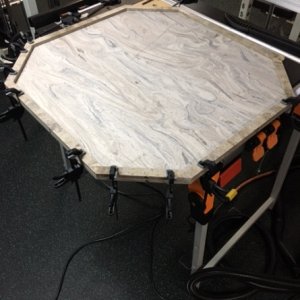 Corian Table Fabrication 1