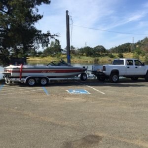 The Truck and Sanger at Berryessa