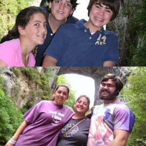 Natural Bridge then and now