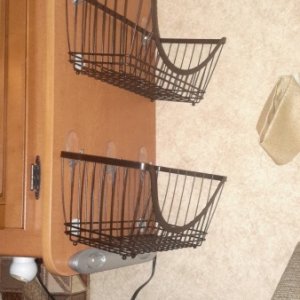 12inch wide wire trays behind driver

Great bread basket...