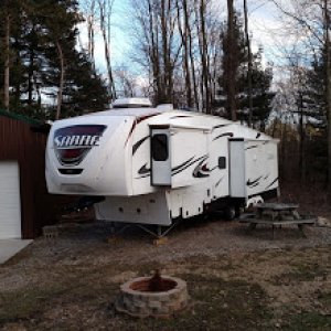 Parking spot at home