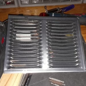 Screened vent from Lowes