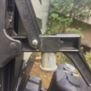 Remove old cam lock