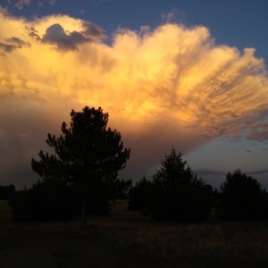 Storm clouds