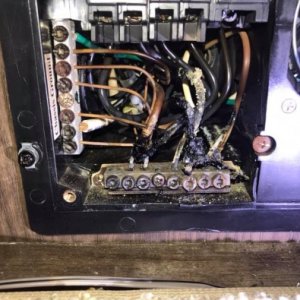 Shorted wiring in Power Converter