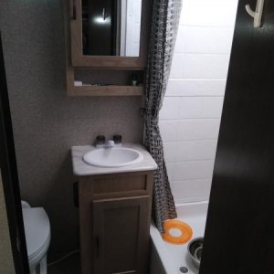 Surveyor bathroom