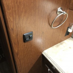 Bath Room Area Momentary Water Pump Switch