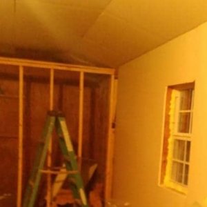 Tiny House Powder Room construction