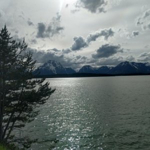 Jackson Lake on a really nice day. Was a nice little hike.