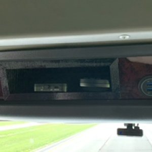 Custom box in place of removed CB radio