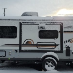 First dusting of the year in storage.