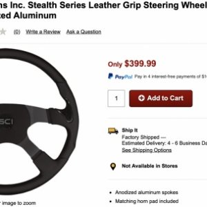 SCI Steering Wheel