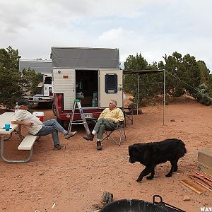 The Boys. Cedar Mesa Campground