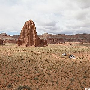 Temples of the Sun and Moon - Capitol Reef National Park