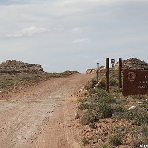 Entering Capitol Reef - the back way