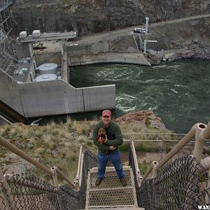 Hells Canyon Dam Stairs