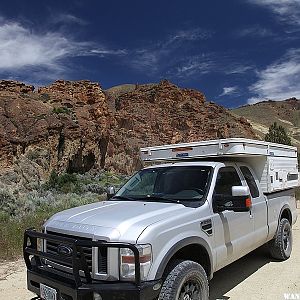 Ford improving the view at Leslie Gulch