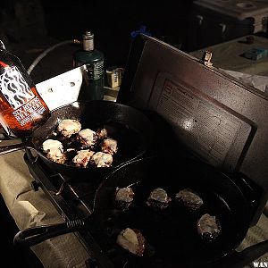 Beef sliders courtesy of Marc at XPcampers