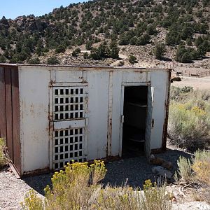 The Hoosegow behind the Belmont Courthouse