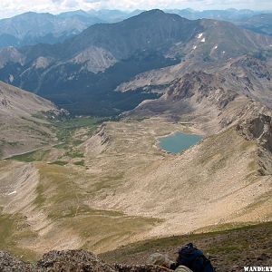 Near the Summit of Mount Harvard