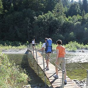 Eel River near access from Gould Grove