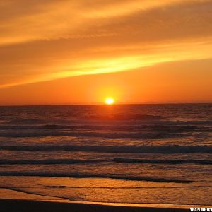 Sunset at Cape Lookout