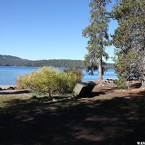 Group camp at Juniper Lake Campground