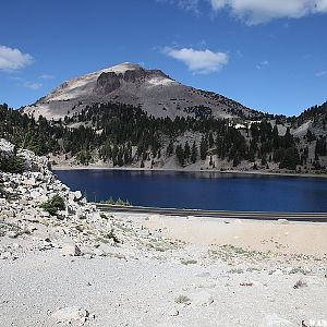 Lake Helen as seen from the Bumpass Hell Trail