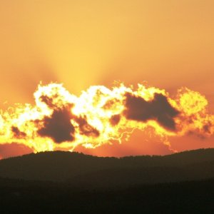 Sunset on Lake George