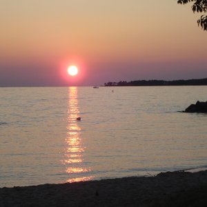 Sunset at Point Lookout MD