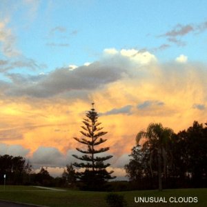 Unusual Clouds, Harrington.....view from my front balcony.