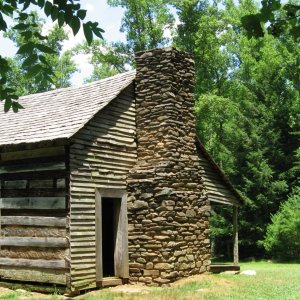 Cabin Cades Cove Smokey Mountains