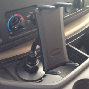 cup holder tablet/phone mount