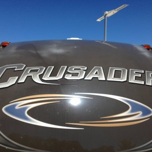 Oxidation on front cap of 325 Crusader