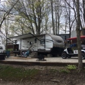 Ready for Summer at Arrowhead Campground; New Madison, OH