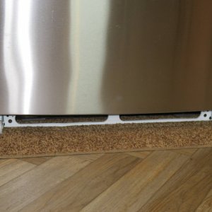 Whirlpool French Door Refrigerator bottom feet