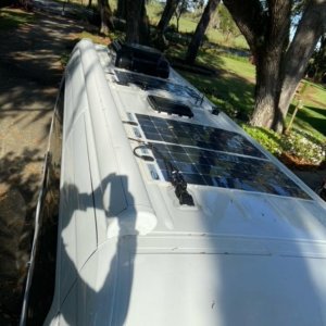 Li3 system three solar panels by Coachmen