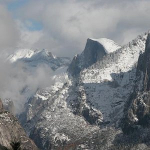 Yosemite Valley and Half Dome