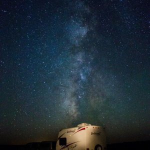 Milky Way, Goosenecks, Utah, Oct. 2, 2015