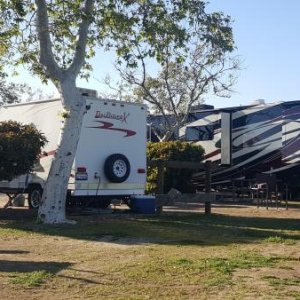 Lake Skinner, CA.  Always the little guy in the lot