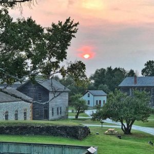 Old town of Fayette, Garden Peninsula in the UP of Michigan