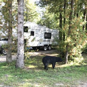 Site 80 Castle Rock Campground, St. Ignace MI