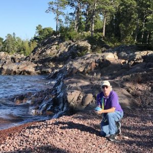 Agate Beach near Copper Harbor MI