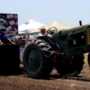 First tractor pull.  June 3, 2018