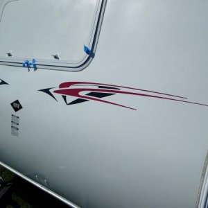 Wanted something that would tie into our Ford F-150 tow vehicle (burgundy) and thought these were a cool design.